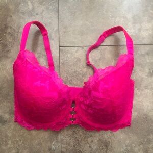 La SENZA Fuchsia Lace Bra